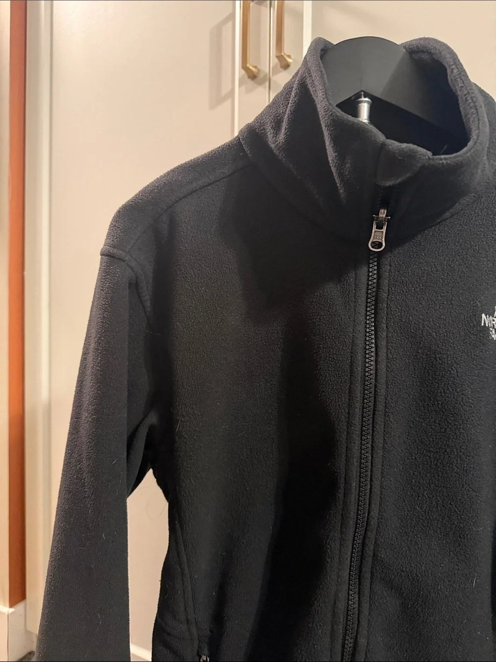 The North Face Men’s Black Full Zip Fleece Jacket Medium